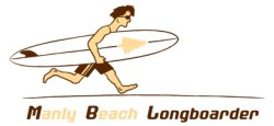 Manly Beach Longboarder
