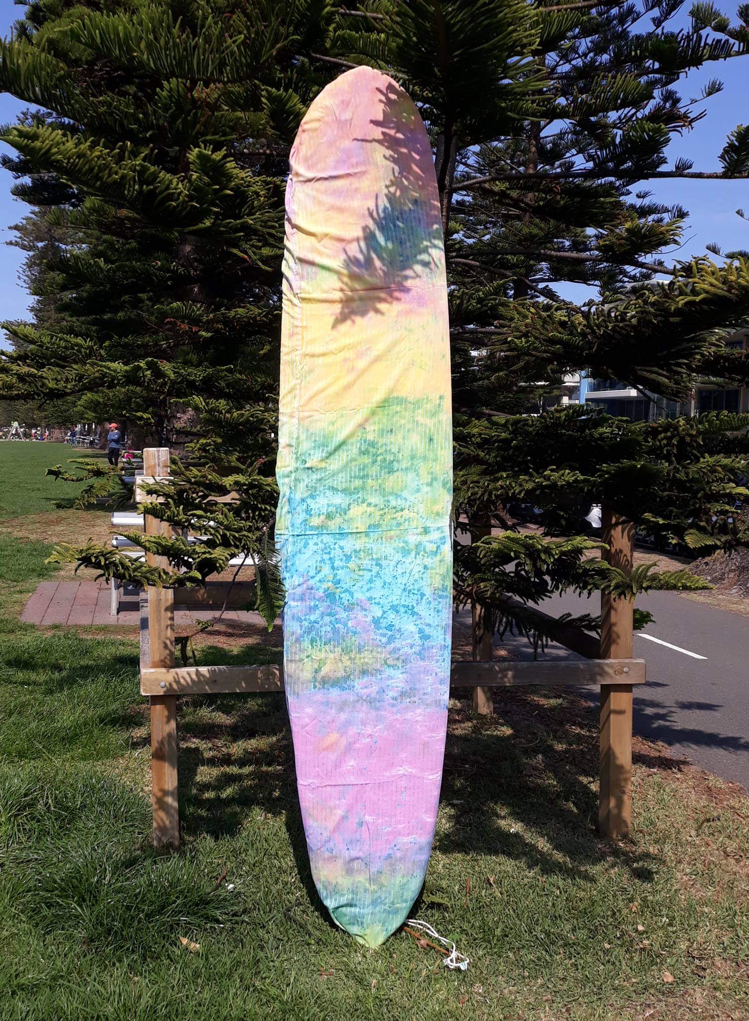 Z Sold – BOARD COVER – 9’6″ MERMAID MADE