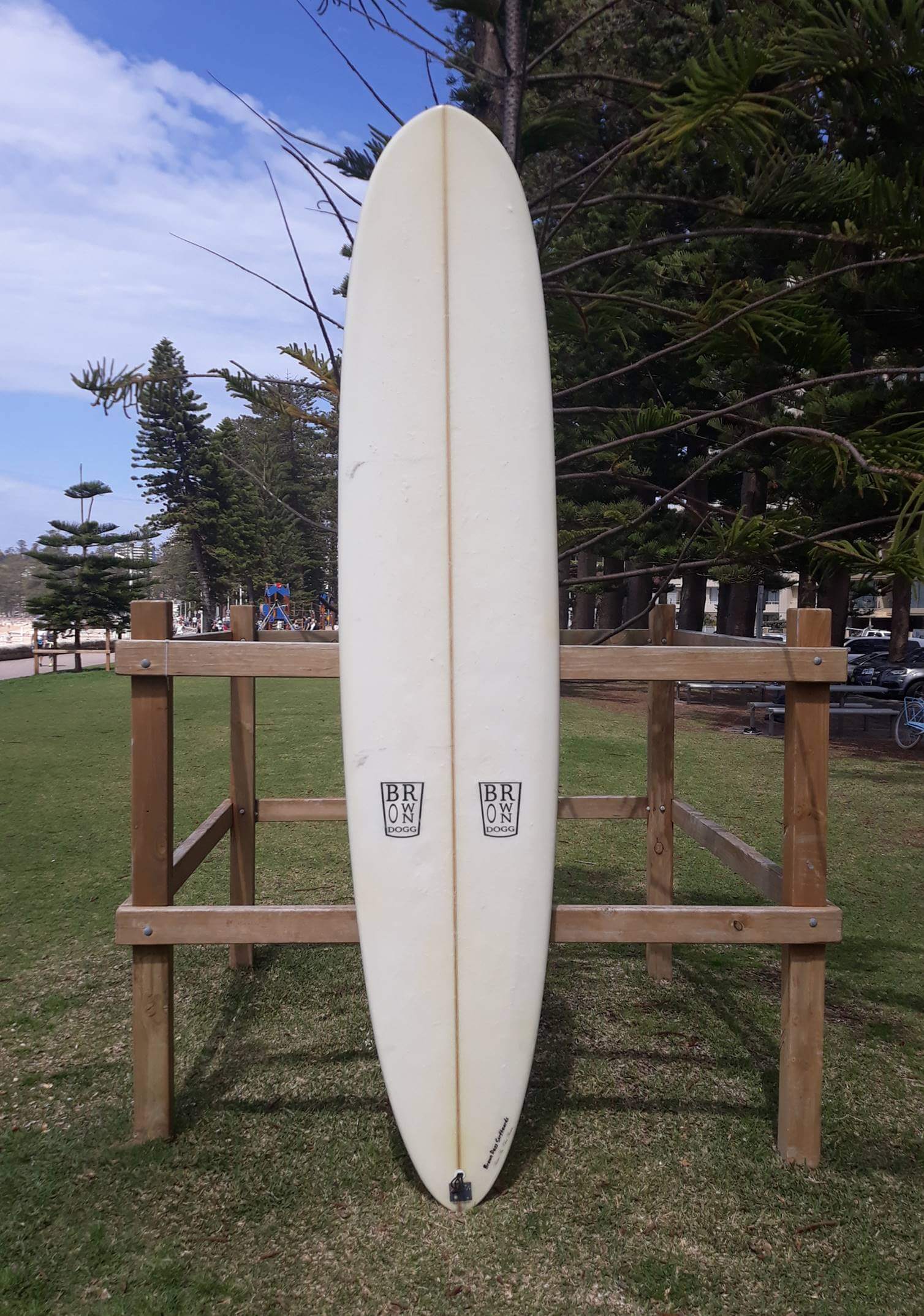 SOLD – 9′ 0″ BROWN DOGG  Thruster