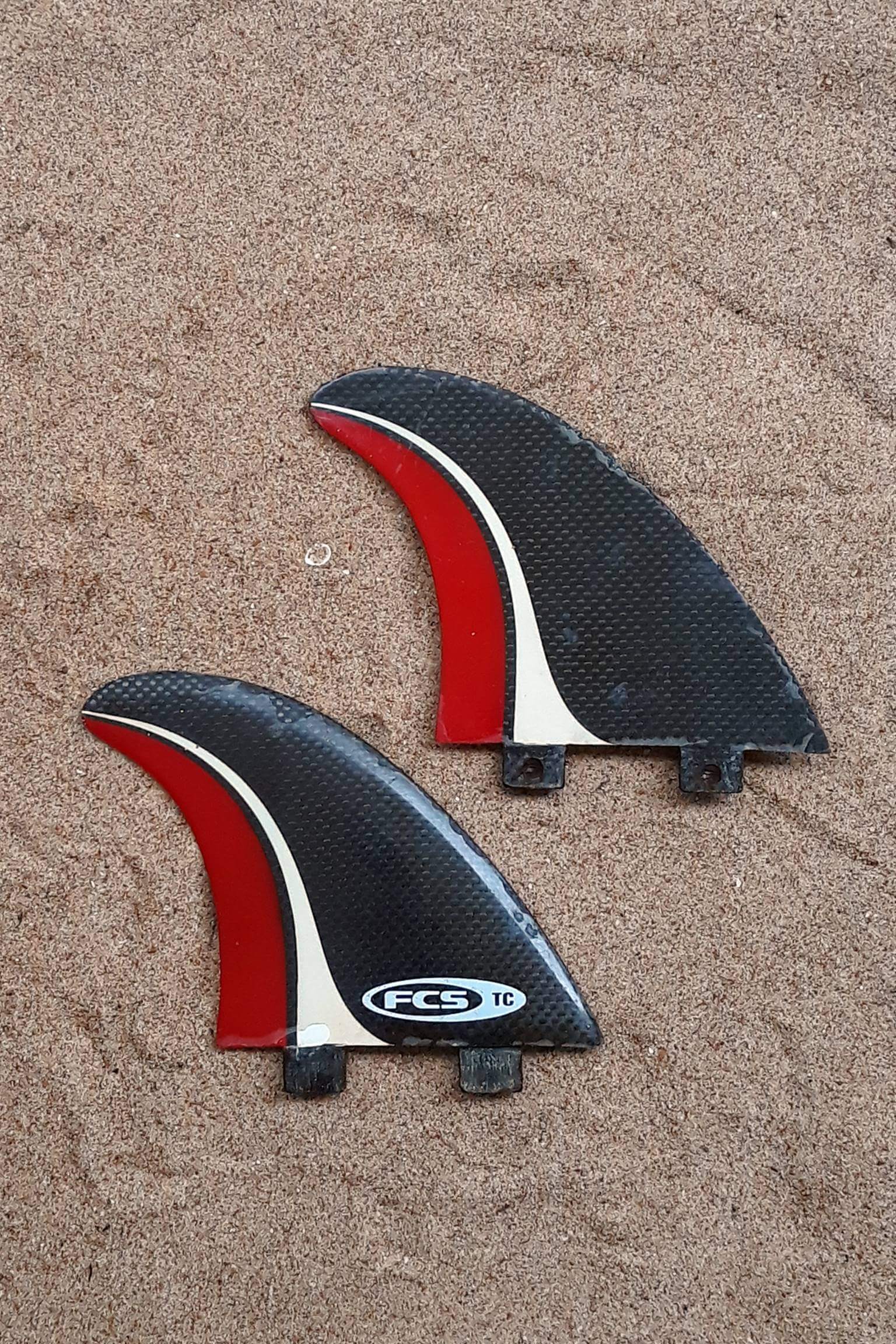Z Sold – FINS – FCS I TC Whitelines  (L&R Only – Will Not Separate)