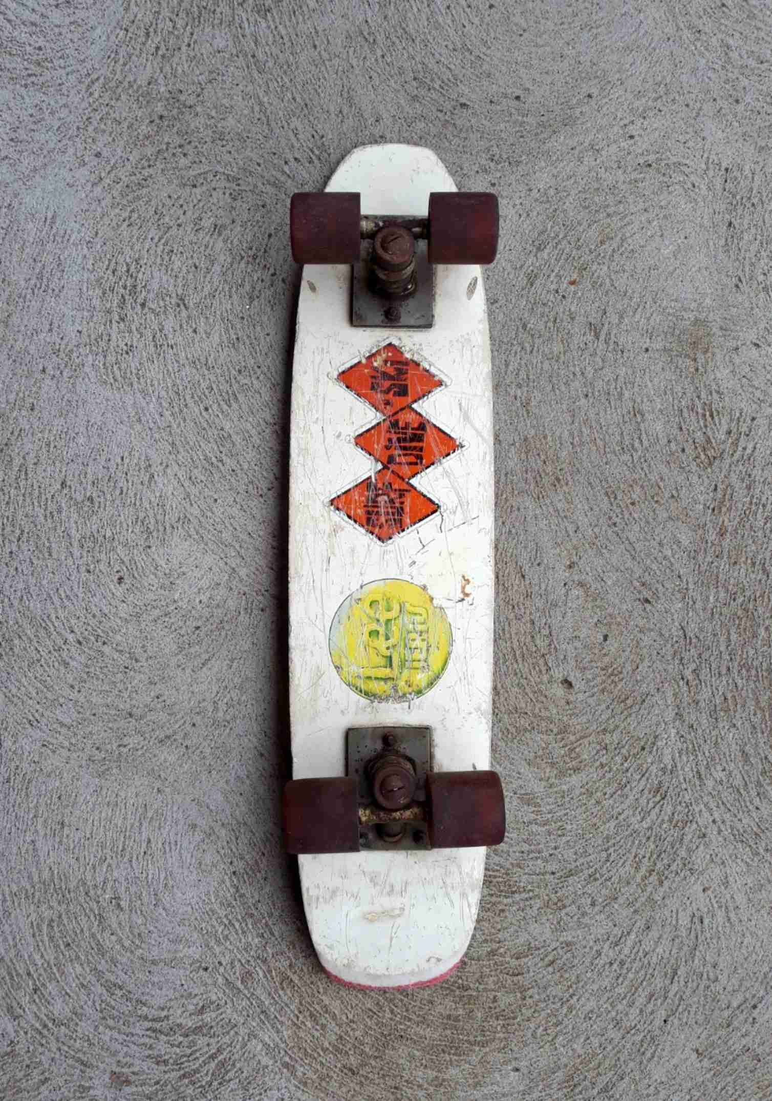 70s Fibreglass Skateboard 2