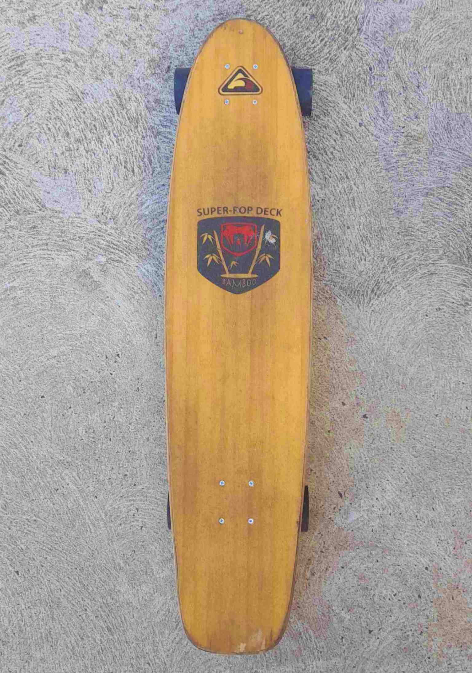 SOLD – Skateboard – ADRENALIN Bamboo Longboard